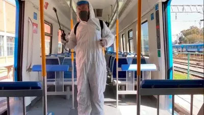 desinfección transporte 