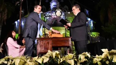 Enrique Cresto asumió su segundo mandato en la Municipalidad de Concordia, con la presencia del gobernador Gustavo Bordet y un saludo grabado del ex gobernador Sergio Urribarri.