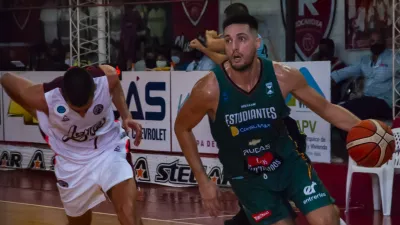 Estudiantes de Concordia festejó en el inicio de la burbuja en Concepción del Uruguay