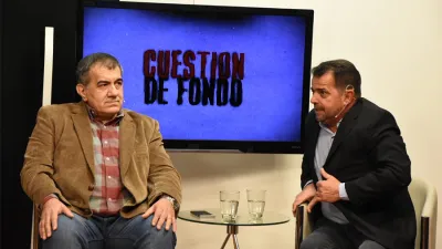 Cáceres y Kneeteman debatieron en el programa Cuestión de Fondo (Canal 9, Litoral), luego de las PASO del domingo.