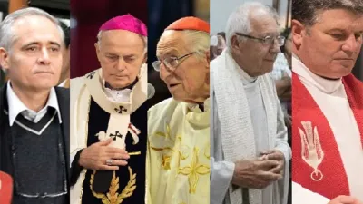 Ilarraz, Puiggari, Karlic, Battello y Gervasoni, los demandados.