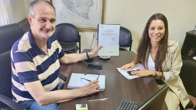 Uranga recibió a la diputada Ballejos y consideró “muy productiva” la reunión