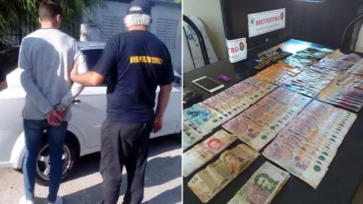 Un jugador de Sportivo Urquiza fue detenido por un caso del "cuento del tío"