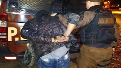 detenido en barrio 4 de Julio Paraná