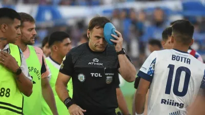 Es menor de edad el agresor del juez de línea en Godoy Cruz - Talleres de Córdoba