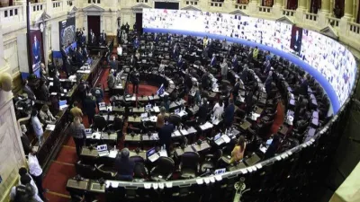 La Cámara de Diputados nacional sesionará este jueves