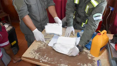 Secuestraron 3 kilos de cocaína en un colectivo que iba a Entre Ríos