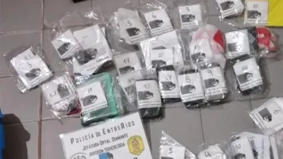 La Policía secuestró estupefacientes listaos para su comercialización.