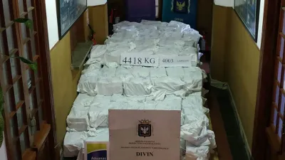 La cocaína decomisada en Uruguay tuvo un peso total de 4,4 toneladas. Es el mayor secuestro en la historia de ese país.