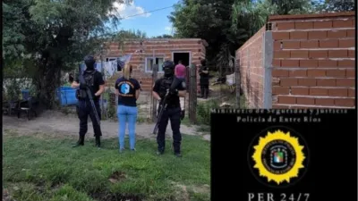 En Gualeguay, Federación y La Paz se realizaron procedimientos por narcomenudeo con resultados positivos.