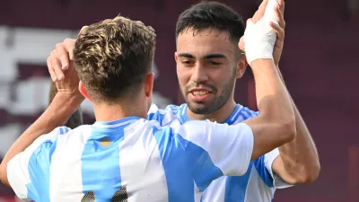 Fútbol: rumbo a los Juegos Olímpicos, Argentina volvió a vencer a Paraguay