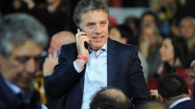 Nicolás Dujovne, el ministro de Hacienda que quiere dejar su cargo.