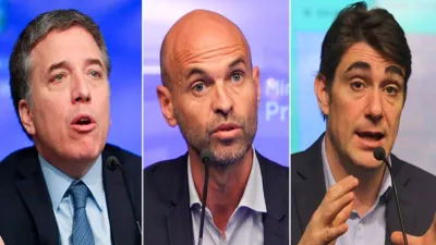 Nicolás Dujovne, Guillermo Dietrich, Javier Iguacel