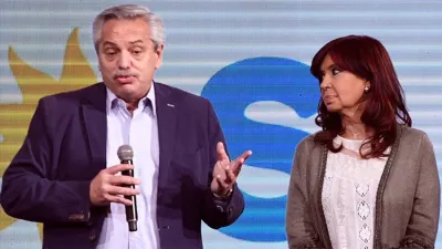 Alberto Fernández y Cristina Kirchner.