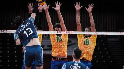 Vóley: Argentina estuvo cerca del batacazo, pero no pudo con el campeón olímpico