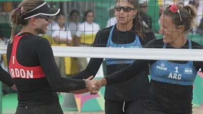 Beach Volley: Estados Unidos le impidió a la nogoyaense Ana Gallay repetir el oro