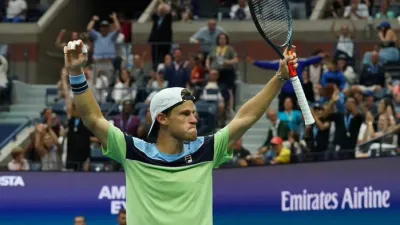 Tenis: Schwartzman se metió entre los ocho mejores del Abierto de Estados Unidos