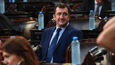 El actual senador nacional por Entre Ríos, Edgardo Kueider en su momento impulsó en Entre Ríos la boleta única electoral.