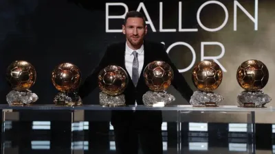 Lionel Messi se quedó con su sexto Balón de Oro y es el más ganador de la historia