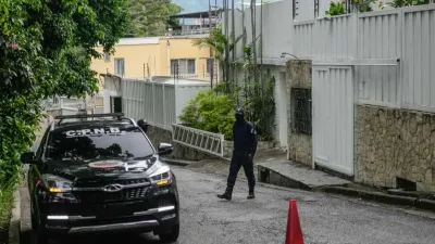 Embajada argentina en Venezuela.