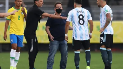 La AFA confirmó la suspensión del partido pendiente con Brasil por Eliminatorias