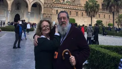 Carlos Escudé y su esposa Mónica La Madrid