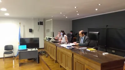 Raúl Flores audiencia conciliación Etchevehere