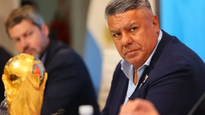Claudio 'Chiqui' Tapia indicó que Argentina será sede del “Mundial de la democracia”