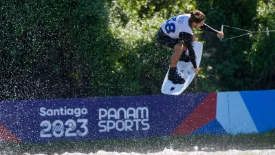 Santiago 2023: la segunda medalla dorada llegó también desde el esquí acuático