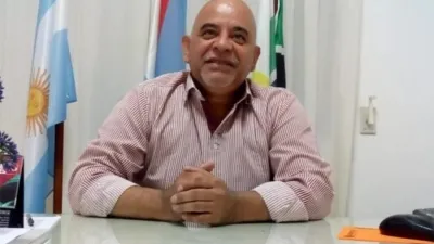 Imagen de archivo de Fabián Constantino, intendente de Gilbert (Departamento Gualeguaychú).