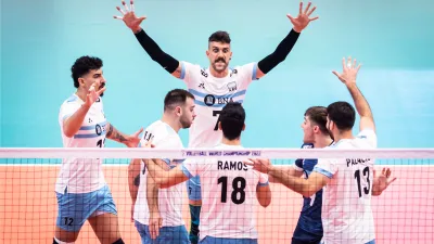 Vóley: Argentina no le dio chances a Serbia y se metió en cuartos de final del Mundial