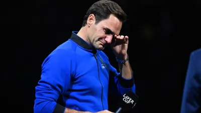 Tenis: Roger Federer tuvo una emotiva despedida en el dobles por la Copa Laver