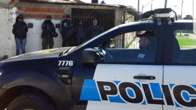 La Policía Federal realizó el viernes un importante procedimiento antidrogas en el barrio Toronjal de Concordia.