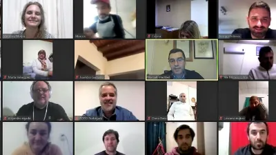 El plenario virtual de Consenso Federal.