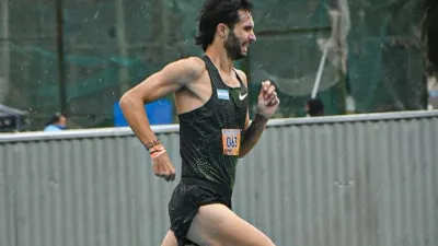 Atletismo: el concordiense Federico Bruno bajó los cuatro minutos en la milla