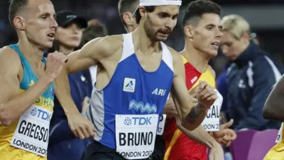 Con dos nuevos records, el concordiense Federico Bruno ganó una medalla plateada en España