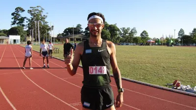 Atletismo: Federico Bruno logró su mejor marca del año en 1500 metros