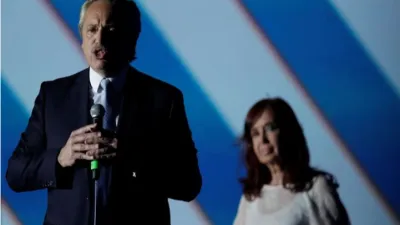 Cristina Kirchner y Alberto Fernández