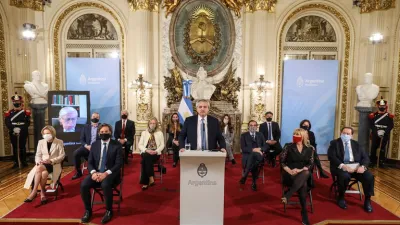 Fernández presentó la reforma judicial