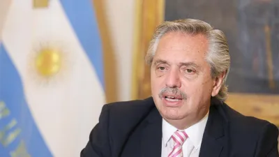 Alberto Fernández: “El Cambio Climático es una realidad que está afectando a la humanidad en su conjunto y que requiere una acción inmediata y coordinada de los líderes de todo el mundo”.