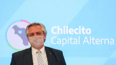 Alberto Fernández en Chilecito Gabinete Federal
