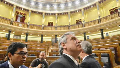 Alberto Fernández en el Congreso español