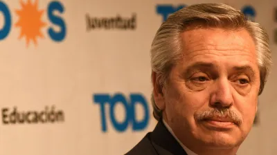 Alberto Fernández, candidato presidencial