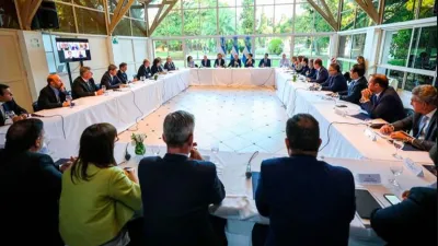 Fernández con gobernadores