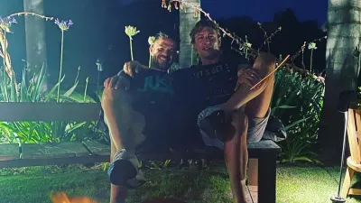 A semanas de su retiro, Gago se reencontró con el entrerriano Heinze