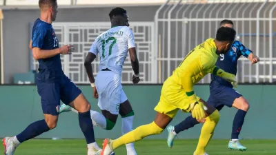 Amistoso: Arabia Saudita cayó con Croacia en la antesala de su debut con Argentina