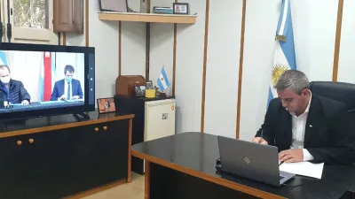 Walser firma convenio por unidades sanitarias