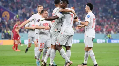 Mundial: Suiza le ganó a Serbia y clasificó como escolta de su zona a los octavos de final