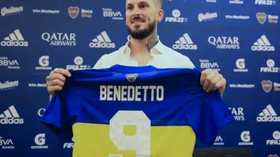 Benedetto tuvo su presentación en Boca: “Tengo que demostrar que todavía estoy vigente”