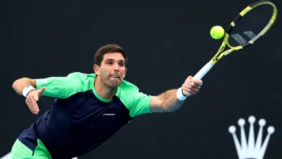 Tenis: fue debut y despedida para cuatro argentinos en el Abierto de Australia